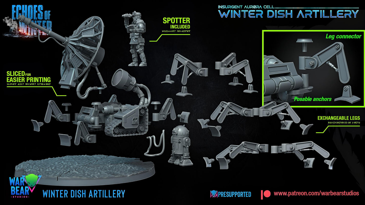 Winter Dish Artillery