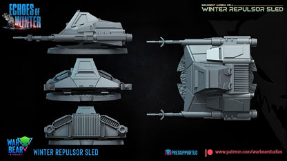 Winter Repulsor Sled by War Bear Studios