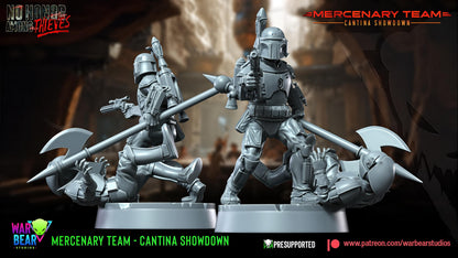 Mercenary Team Cantina Showdown