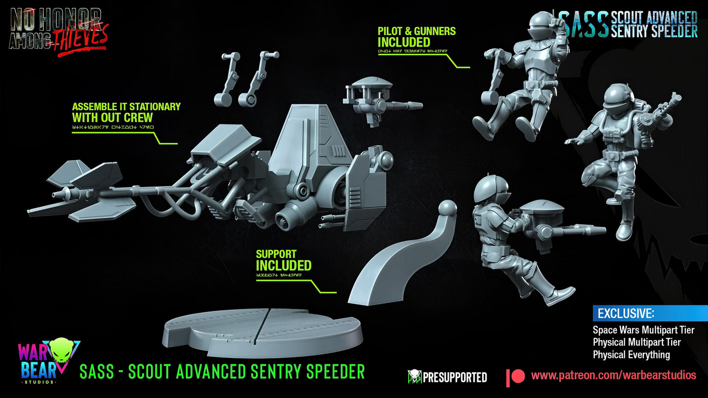 SAAS Scout Advanced Sentry Speeder