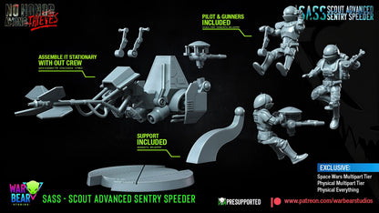 SAAS Scout Advanced Sentry Speeder