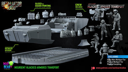 Insurgent Hijacked Armored Transport