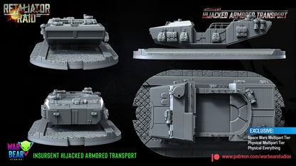 Insurgent Hijacked Armored Transport