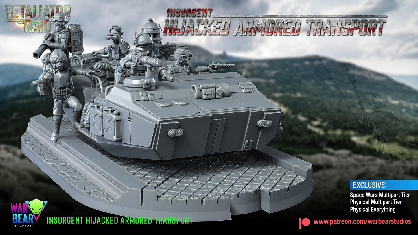Insurgent Hijacked Armored Transport