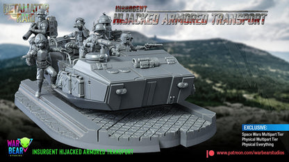 Insurgent Hijacked Armored Transport