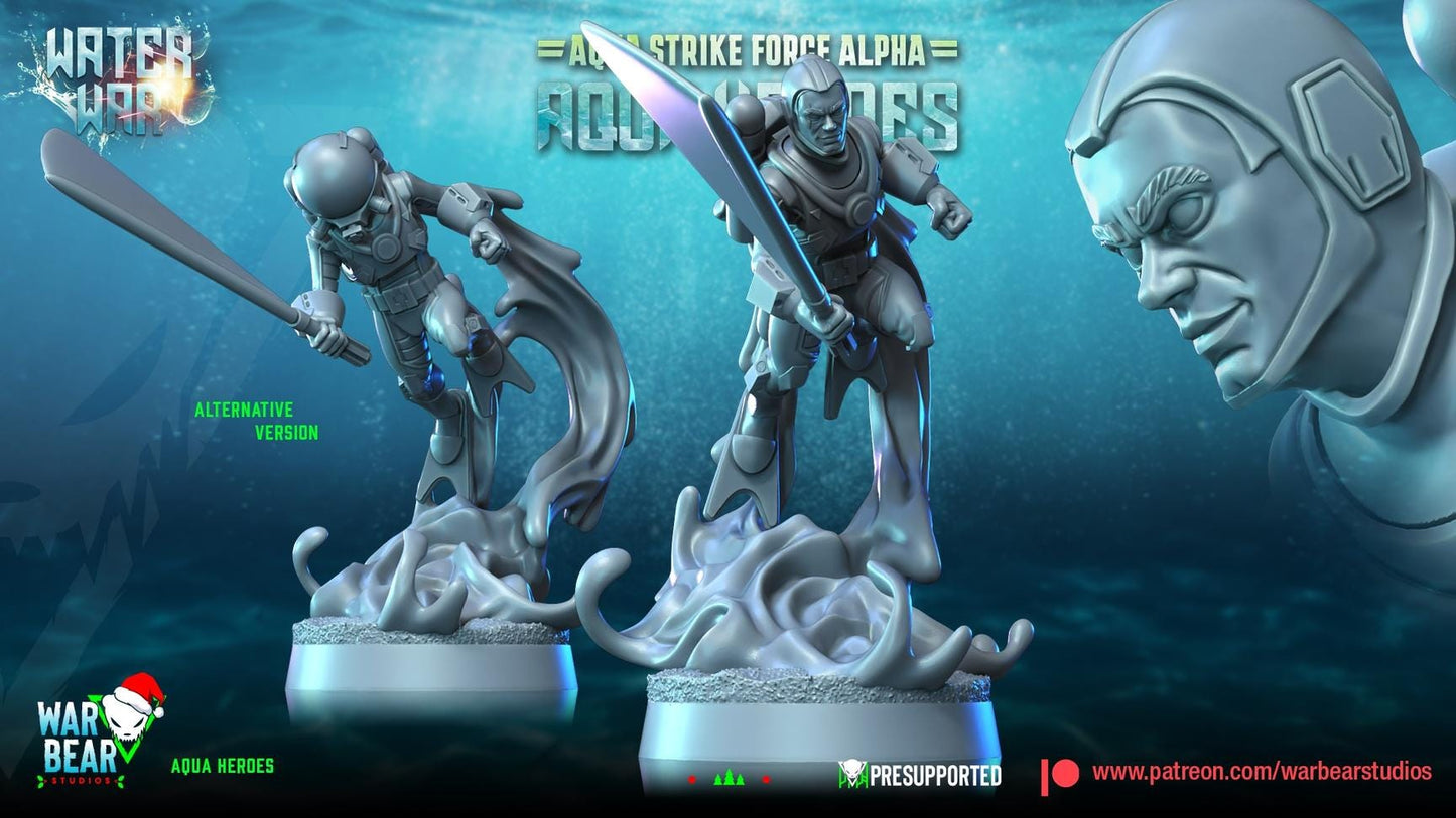 Aqua Strike Force Alpha Aqua Heroes