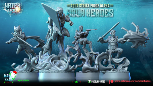 Aqua Strike Force Alpha Aqua Heroes