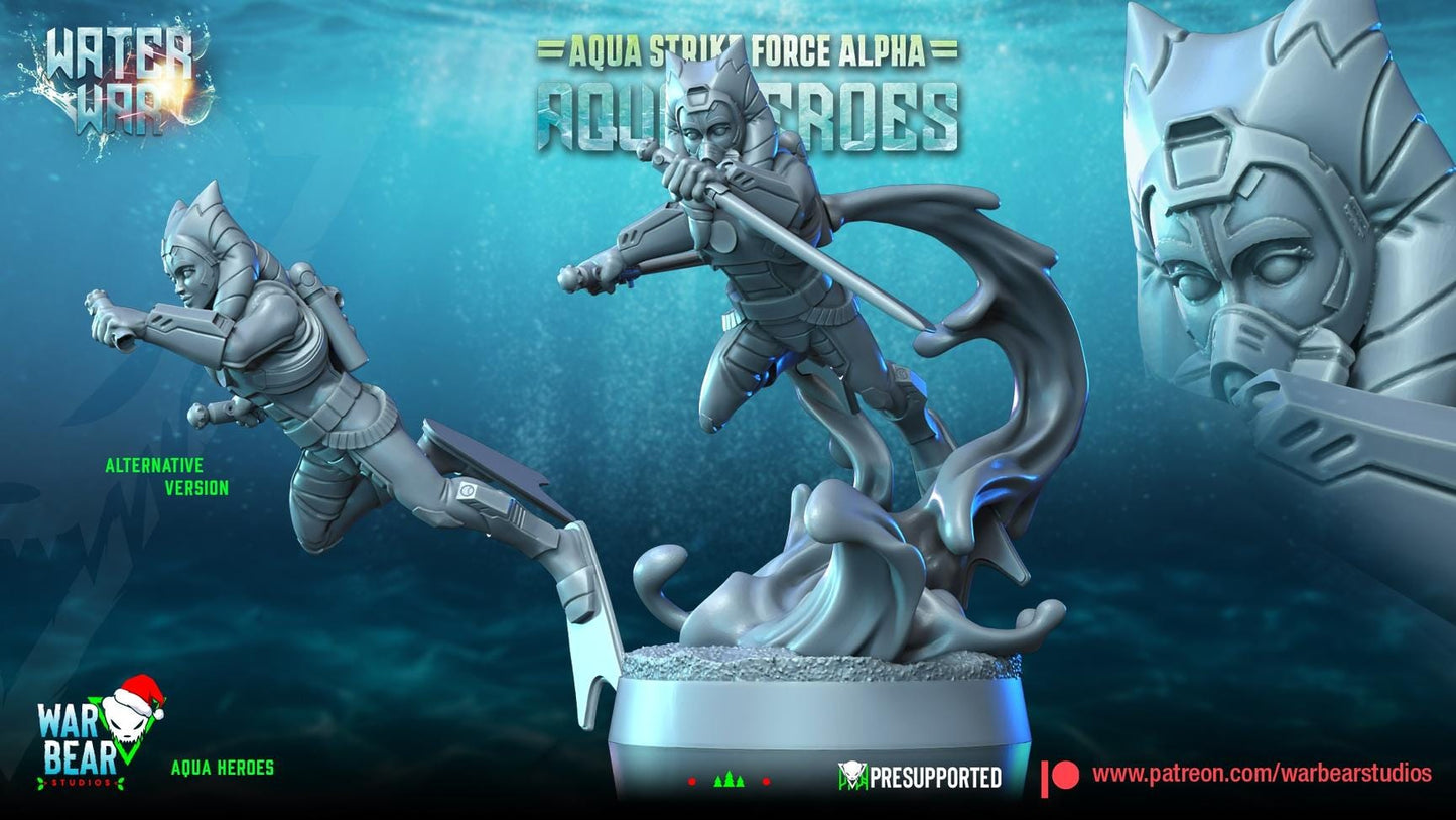 Aqua Strike Force Alpha Aqua Heroes