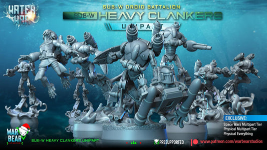 SUB-W Droid Battalion Heavy Clankers