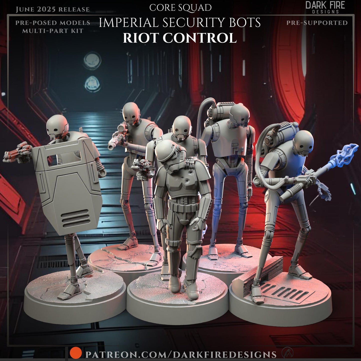 Imperial Security Bots Riot Control