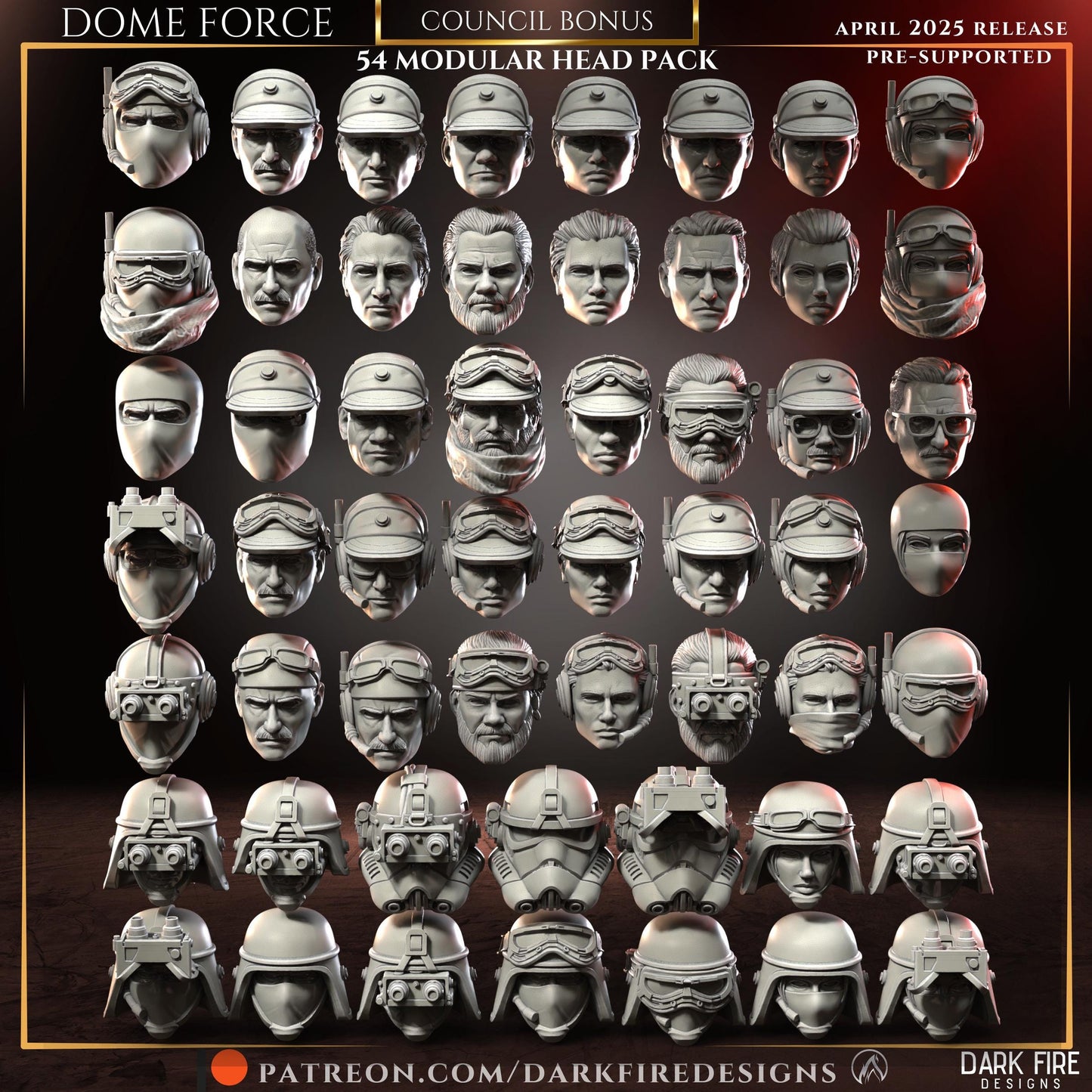 DOME Force Bonus Heads