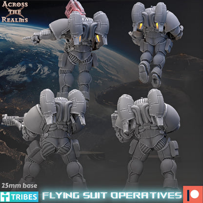 Flying Suit Operatives by Across the Realms