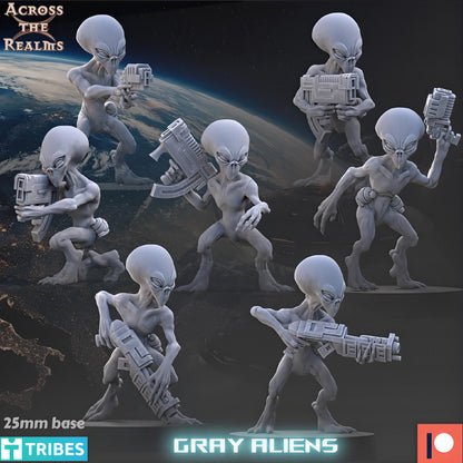 Gray Aliens by Across the Realms
