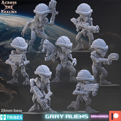 Gray Aliens by Across the Realms