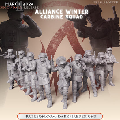 Alliance Winter Carbine Squad