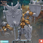 Golden Ladies - Lady Guardian Standard Bearer by Across the Realms