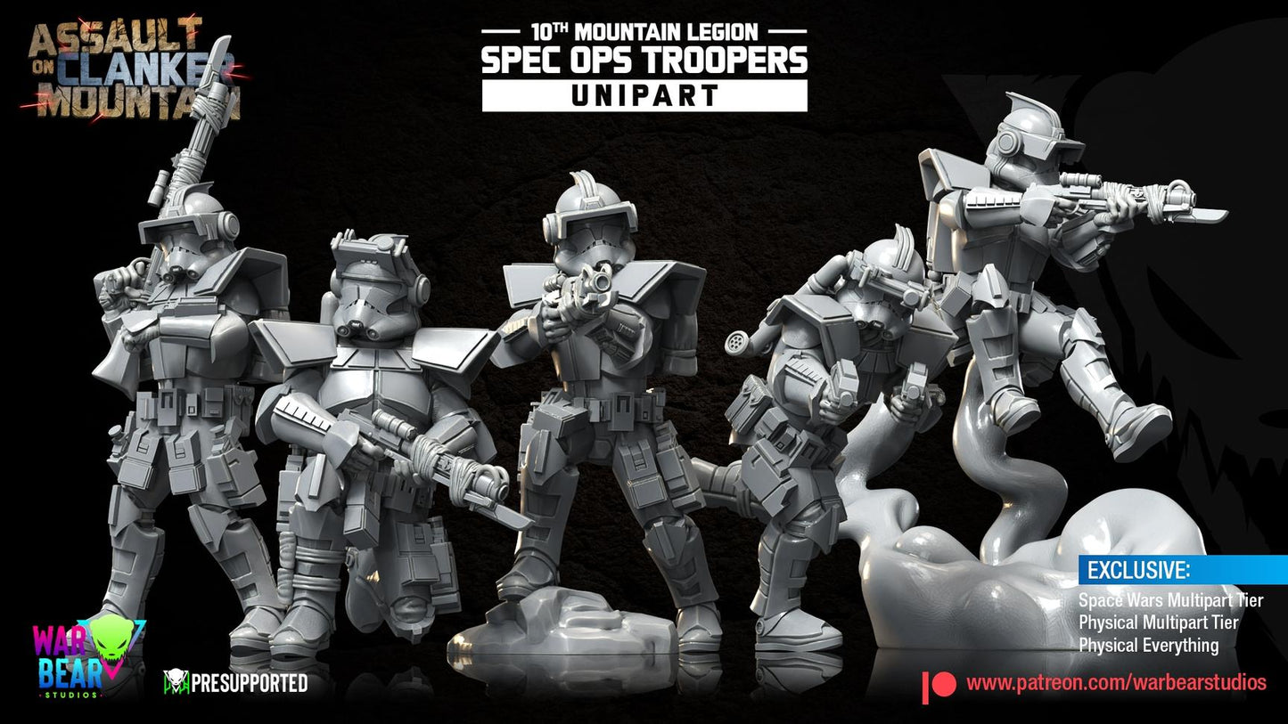 10th Mountain Legion SpecOps Troopers by War Bear Studios