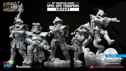 10th Mountain Legion SpecOps Troopers by War Bear Studios