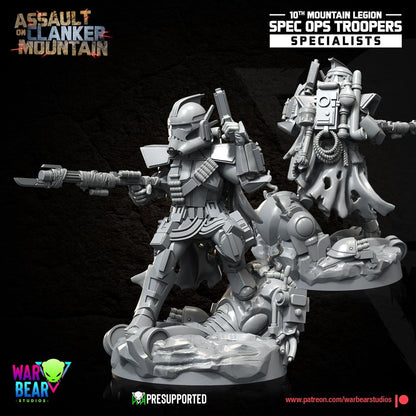 10th Mountain Legion SpecOps Specialists by War Bear Studios