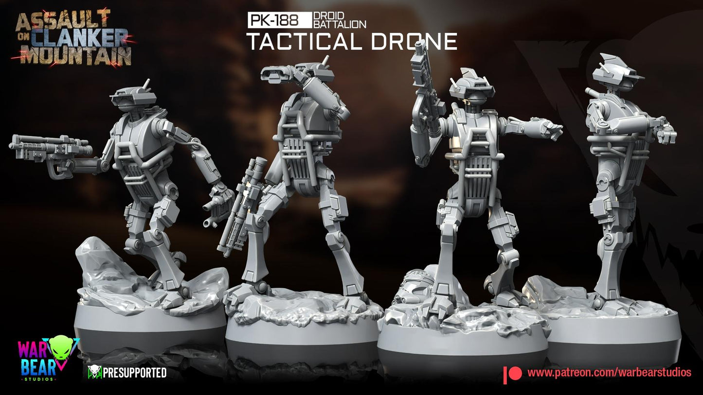 PK-188 Droid Battalion Tactical Drones by War Bear Studios