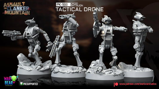 PK-188 Droid Battalion Tactical Drones by War Bear Studios