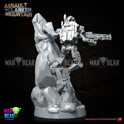 PK-188 Droid Battalion Mountain Skeleton Clankers Specialists by War Bear Studios