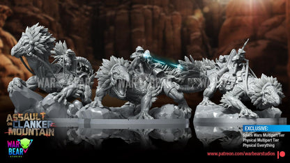 Mountain Lizards by War Bear Studios