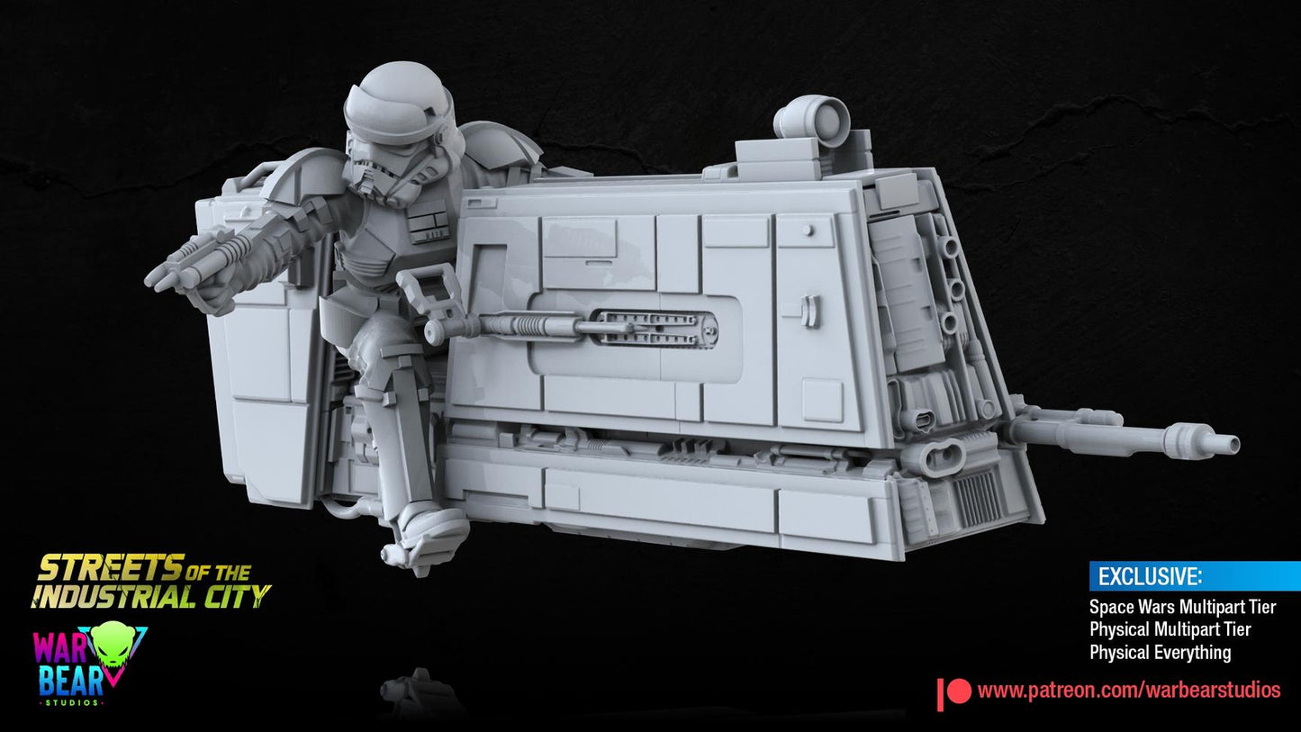 Regime Law Enforcers Bikers by War Bear Studios
