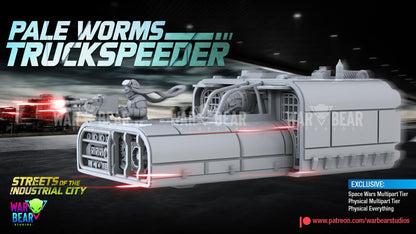 Pale Worms Truckspeeder by War Bear Studios