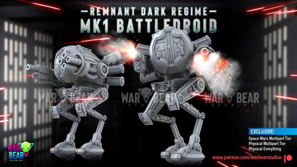 MK1 Battledroid by War Bear Studios
