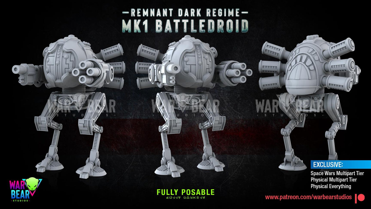 MK1 Battledroid by War Bear Studios