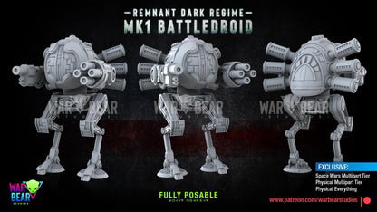 MK1 Battledroid by War Bear Studios