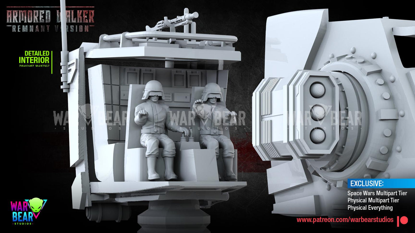 AT-ST Armored Walker Remnant Version by War Bear Studios