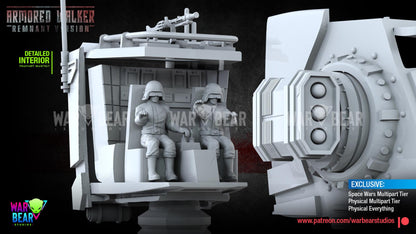 AT-ST Armored Walker Remnant Version by War Bear Studios