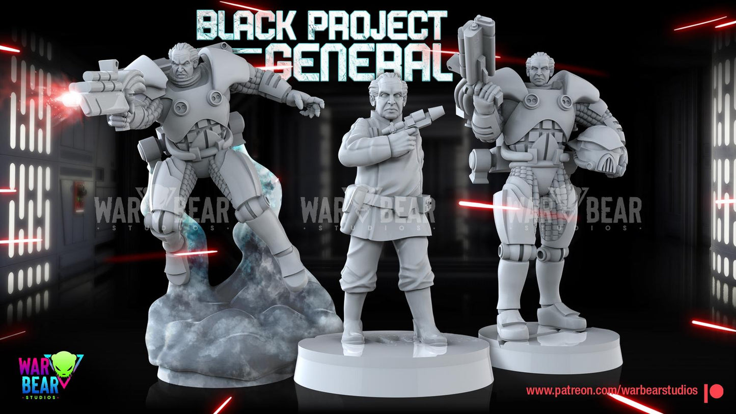 Black Project General by War Bear Studios