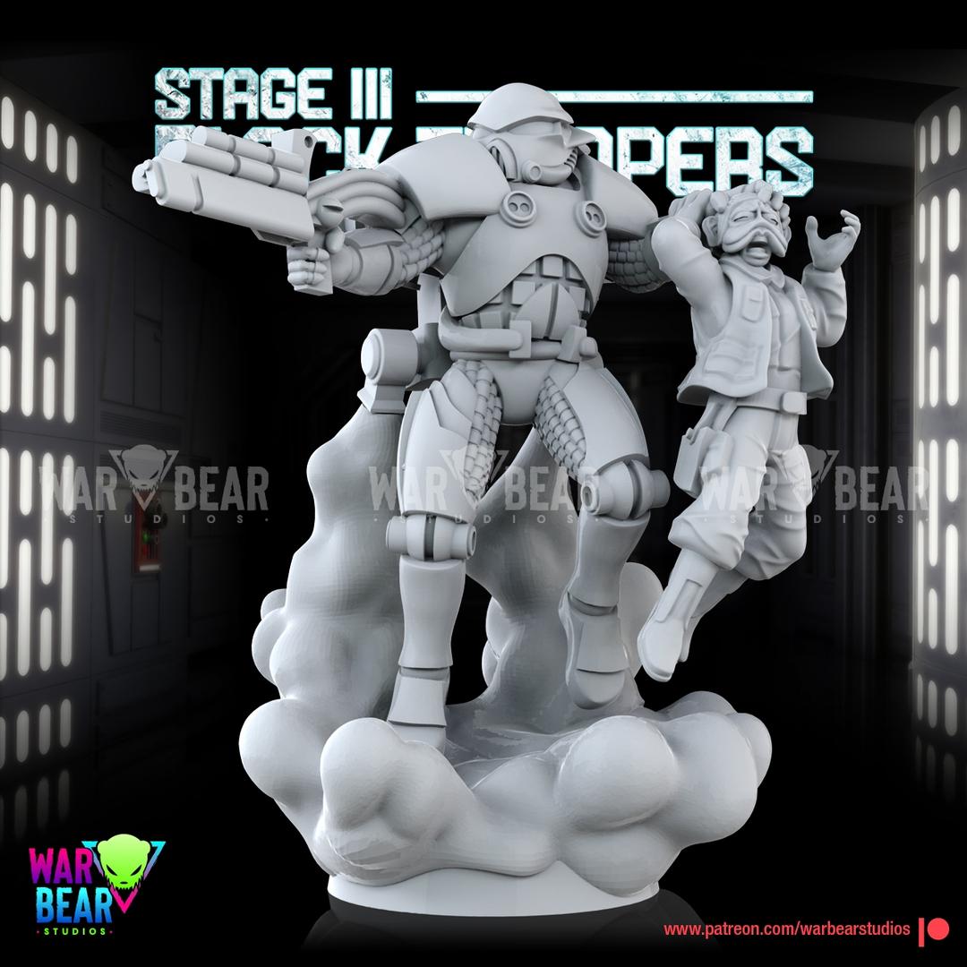 Black Troopers Stage 3 by War Bear Studios