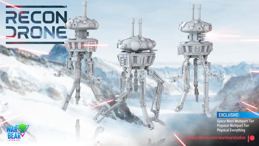 3x Recon Drone by War Bear Studios