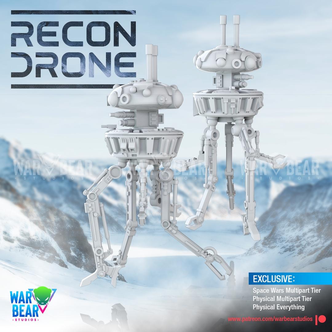 3x Recon Drone by War Bear Studios