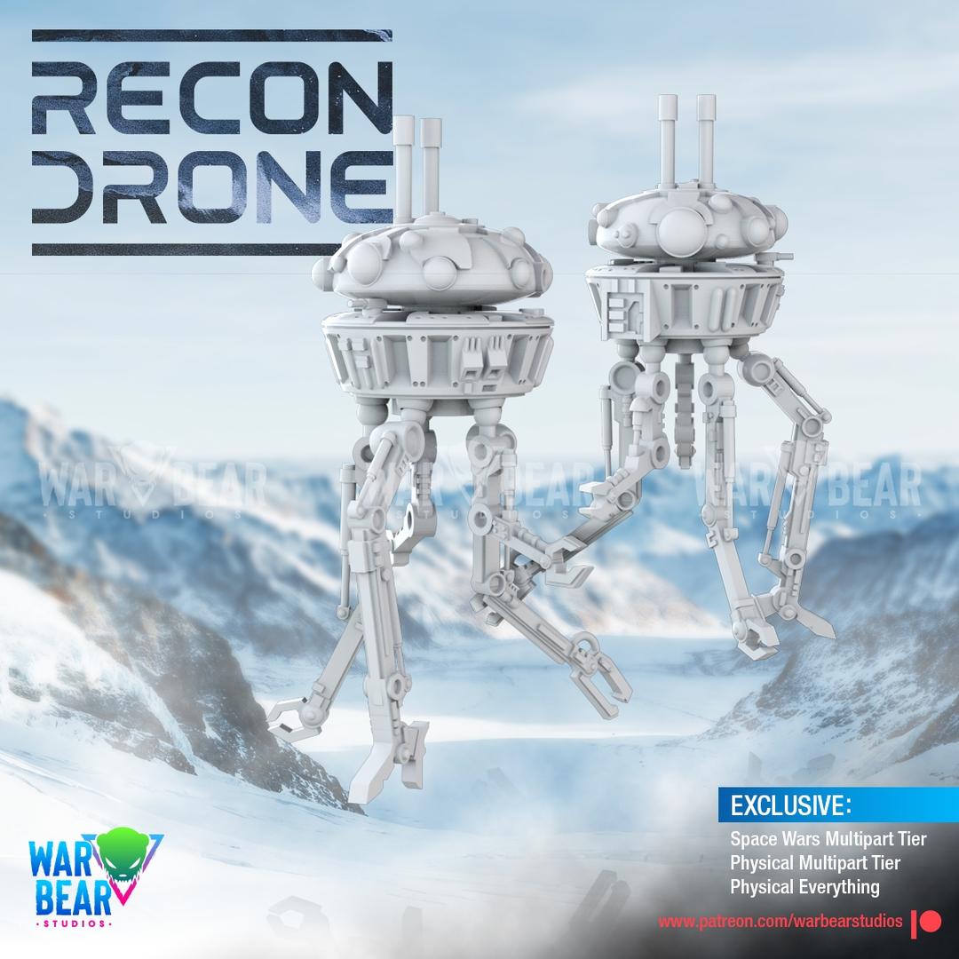 3x Recon Drone by War Bear Studios