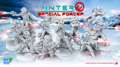 10x Winter Special Forces by War Bear Studios