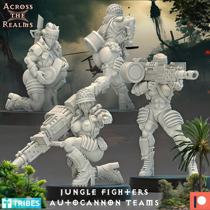 Jungle Fighters Autocannon Teams 4x