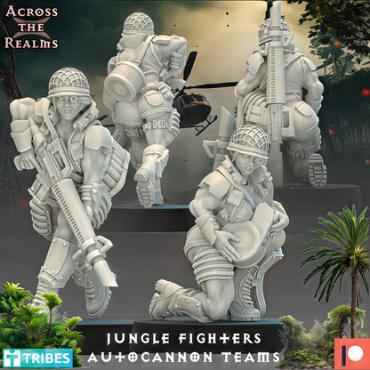 Jungle Fighters Autocannon Teams 4x