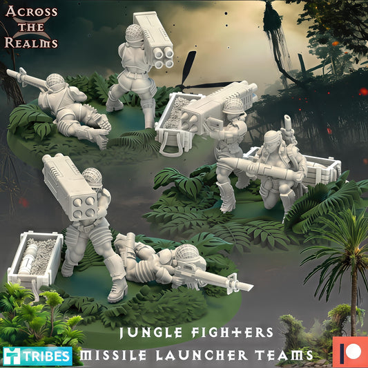 Jungle Fighters Missile Launcher Teams 4x