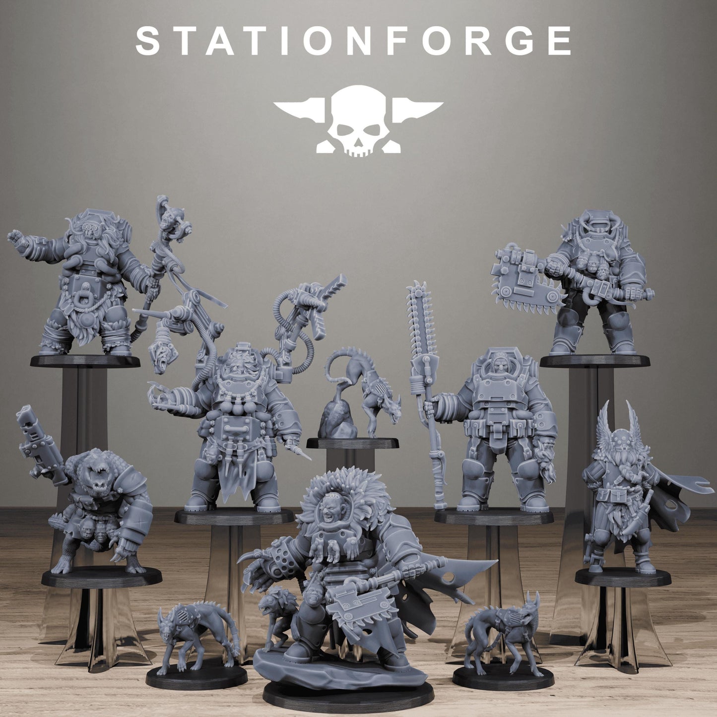 Techno Savages Vernaxers by StationForge