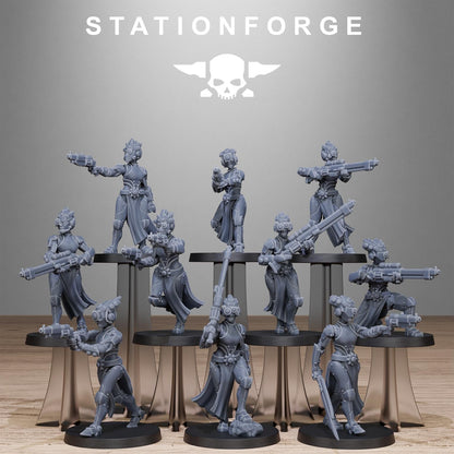 Scavenger Sisters Infantry  by StationForge