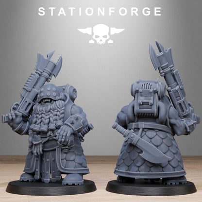 Corrupted Guard Dwarves by StationForge
