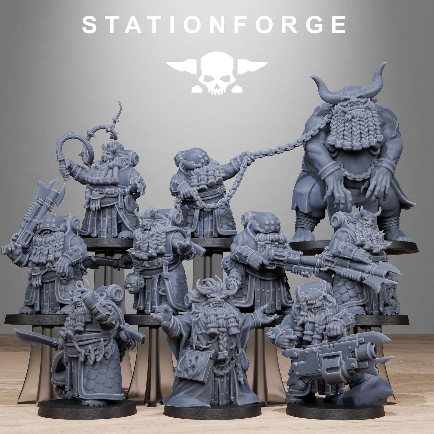 Corrupted Guard Dwarves by StationForge