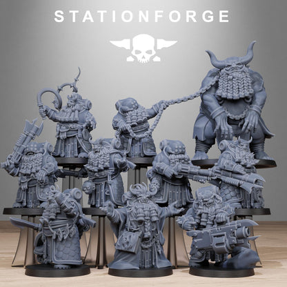 Corrupted Guard Dwarves by StationForge