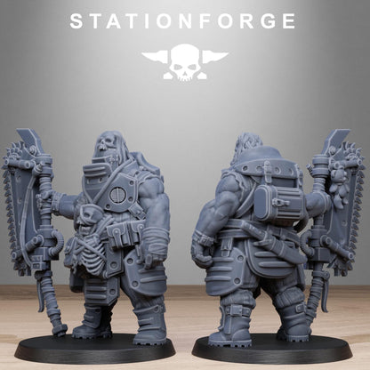 Techno Savage Barbarians by StationForge