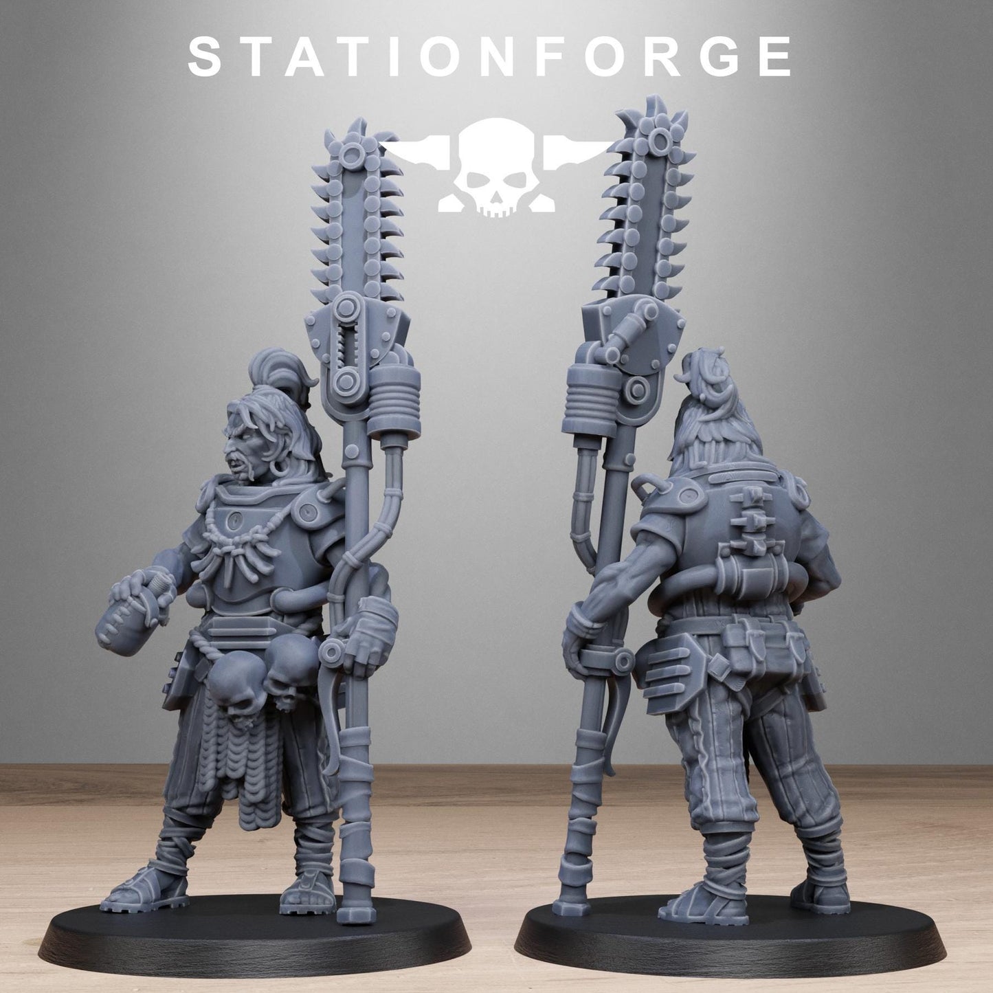 Techno Savage Barbarians by StationForge